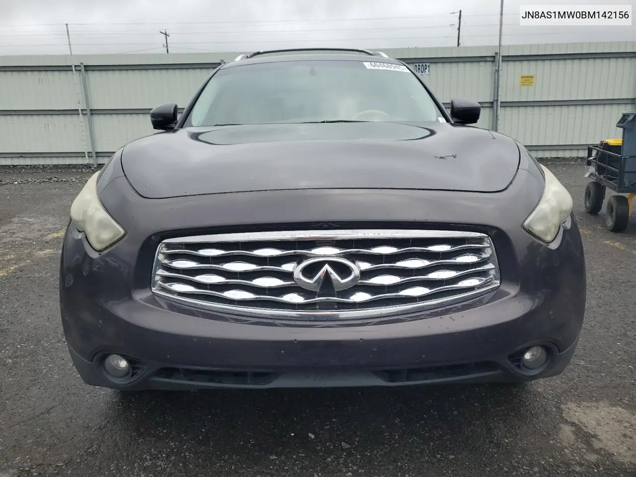 2011 Infiniti Fx35 VIN: JN8AS1MW0BM142156 Lot: 60468945