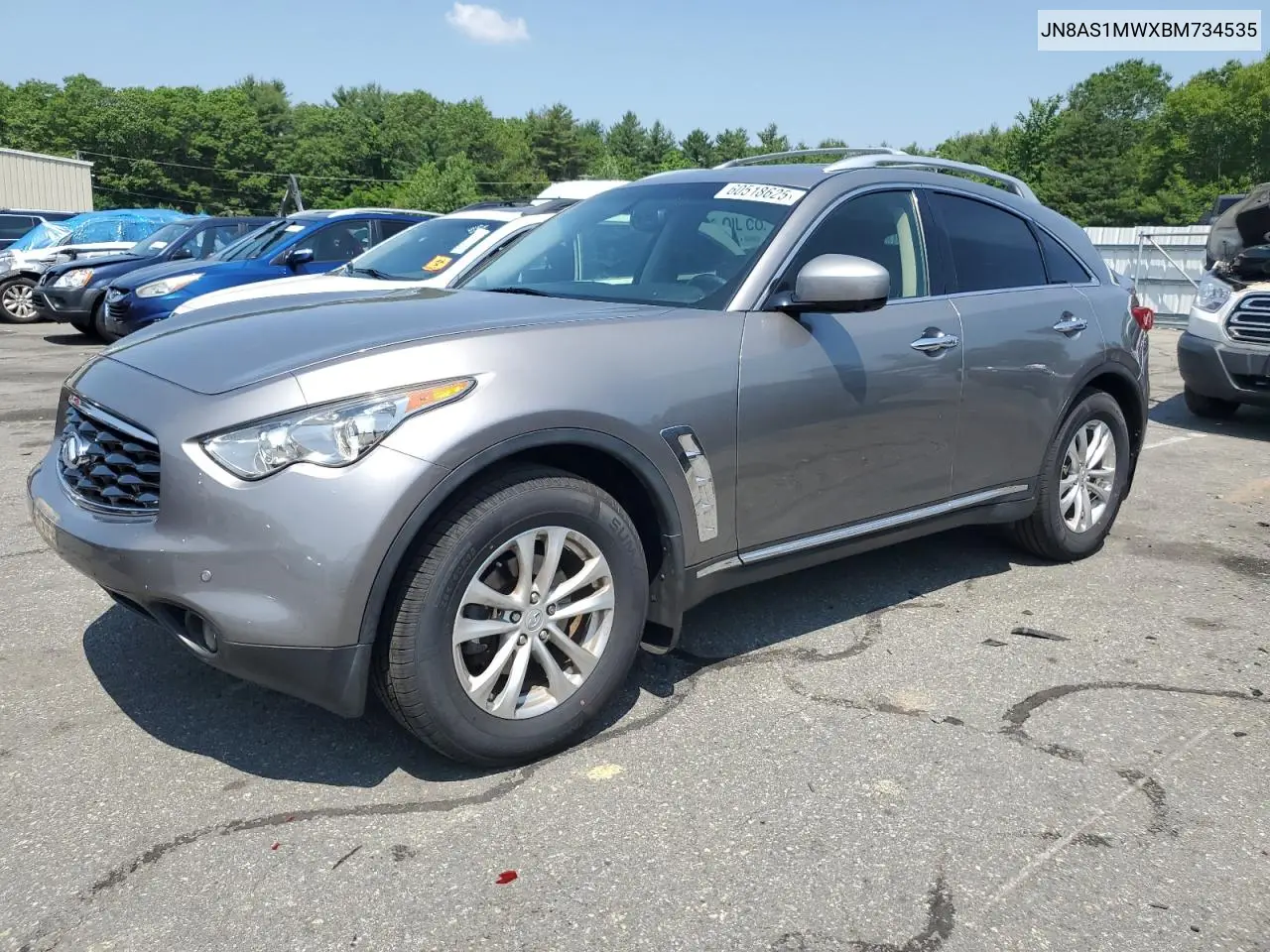 2011 Infiniti Fx35 VIN: JN8AS1MWXBM734535 Lot: 60518625