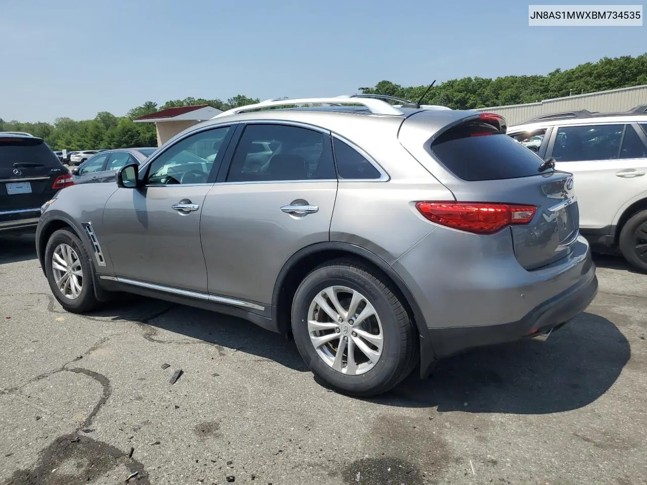 2011 Infiniti Fx35 VIN: JN8AS1MWXBM734535 Lot: 60518625