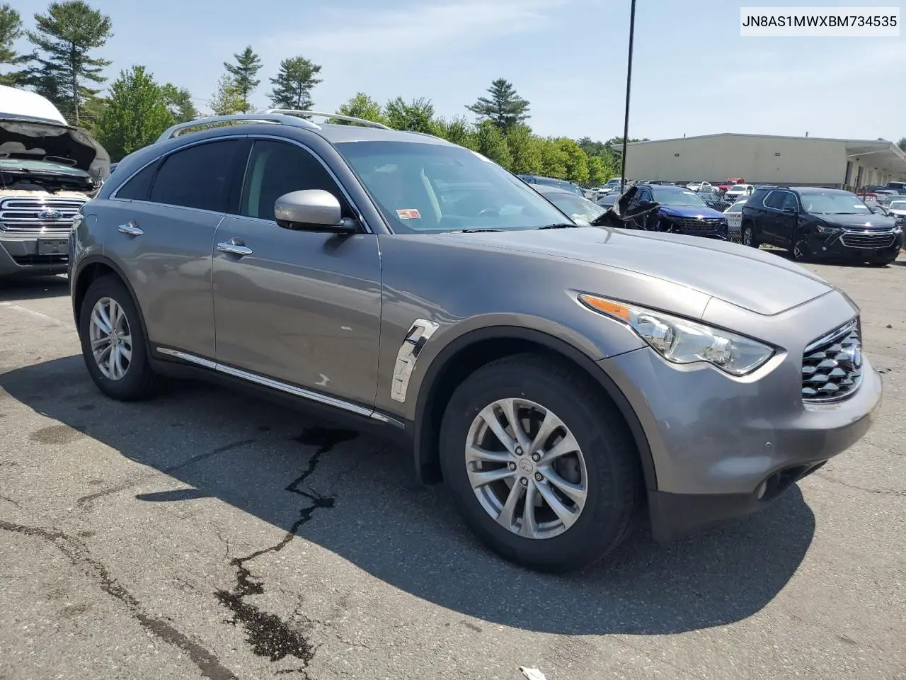 2011 Infiniti Fx35 VIN: JN8AS1MWXBM734535 Lot: 60518625