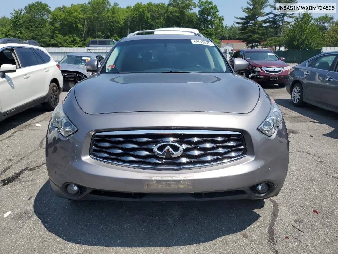 2011 Infiniti Fx35 VIN: JN8AS1MWXBM734535 Lot: 60518625