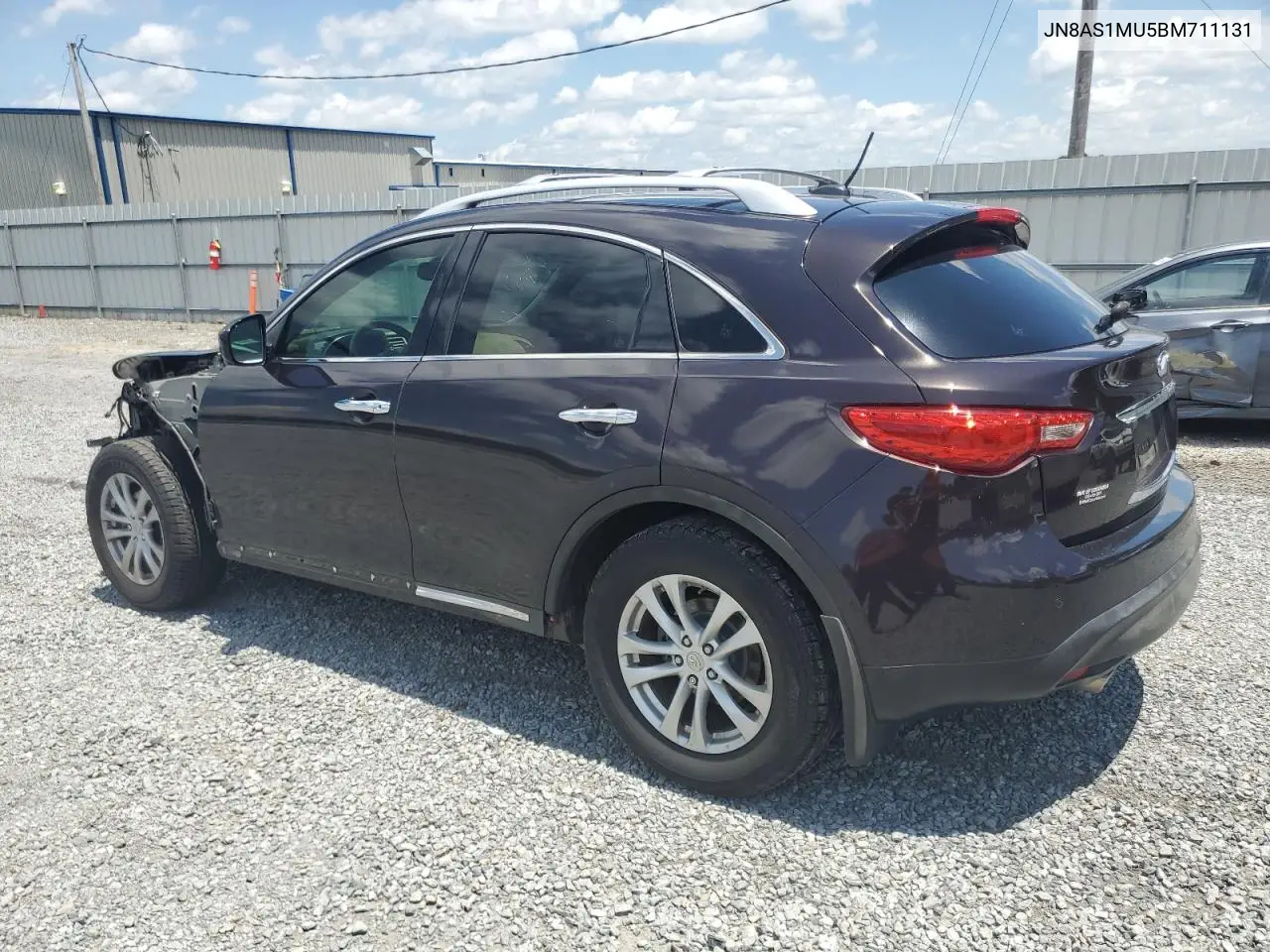 2011 Infiniti Fx35 VIN: JN8AS1MU5BM711131 Lot: 61686995
