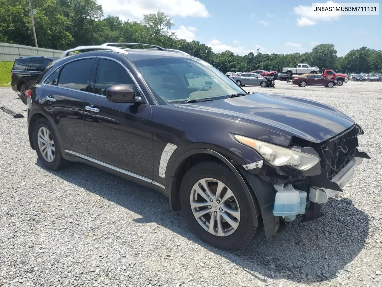2011 Infiniti Fx35 VIN: JN8AS1MU5BM711131 Lot: 61686995