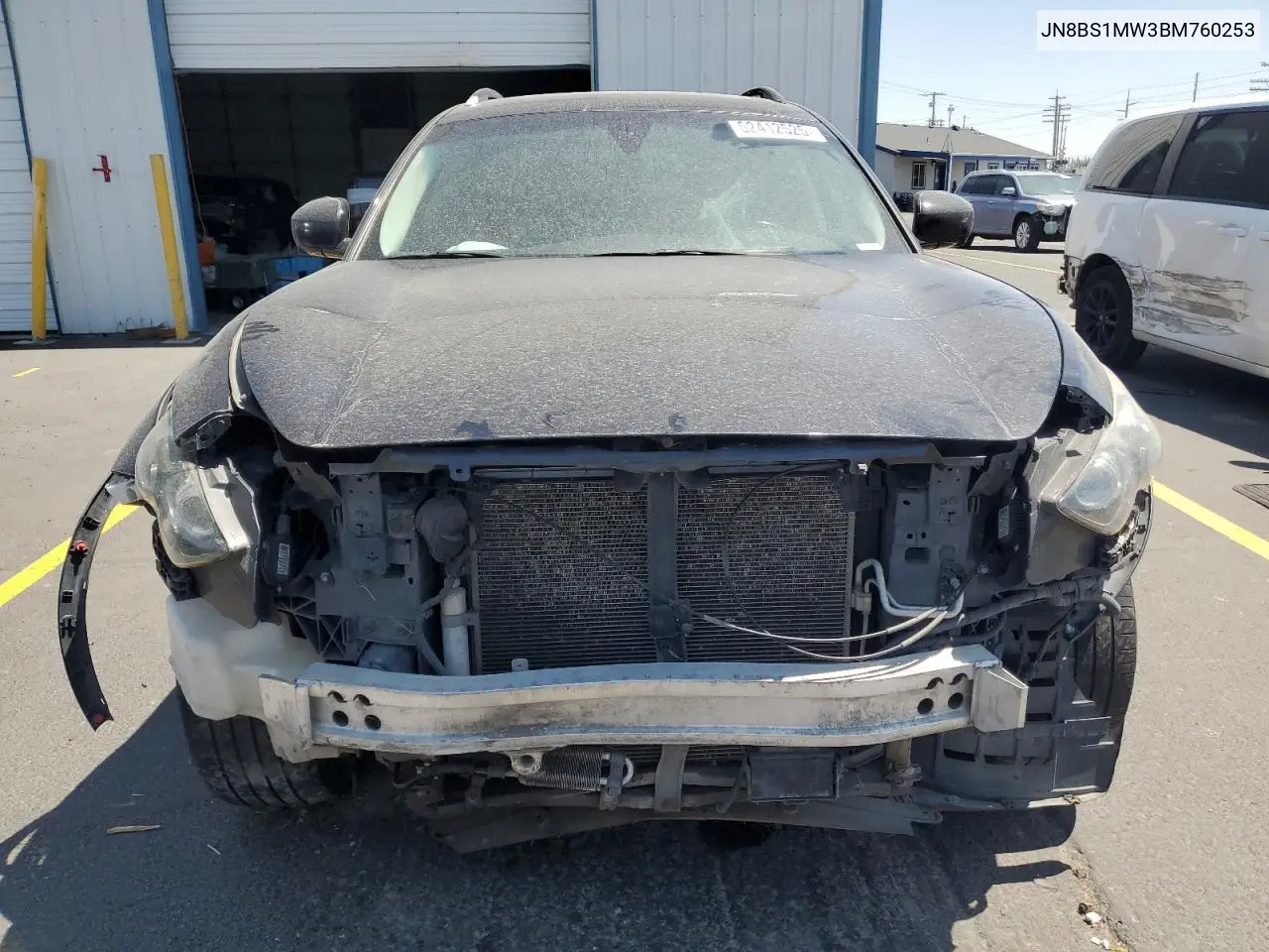 2011 Infiniti Fx50 VIN: JN8BS1MW3BM760253 Lot: 62412525
