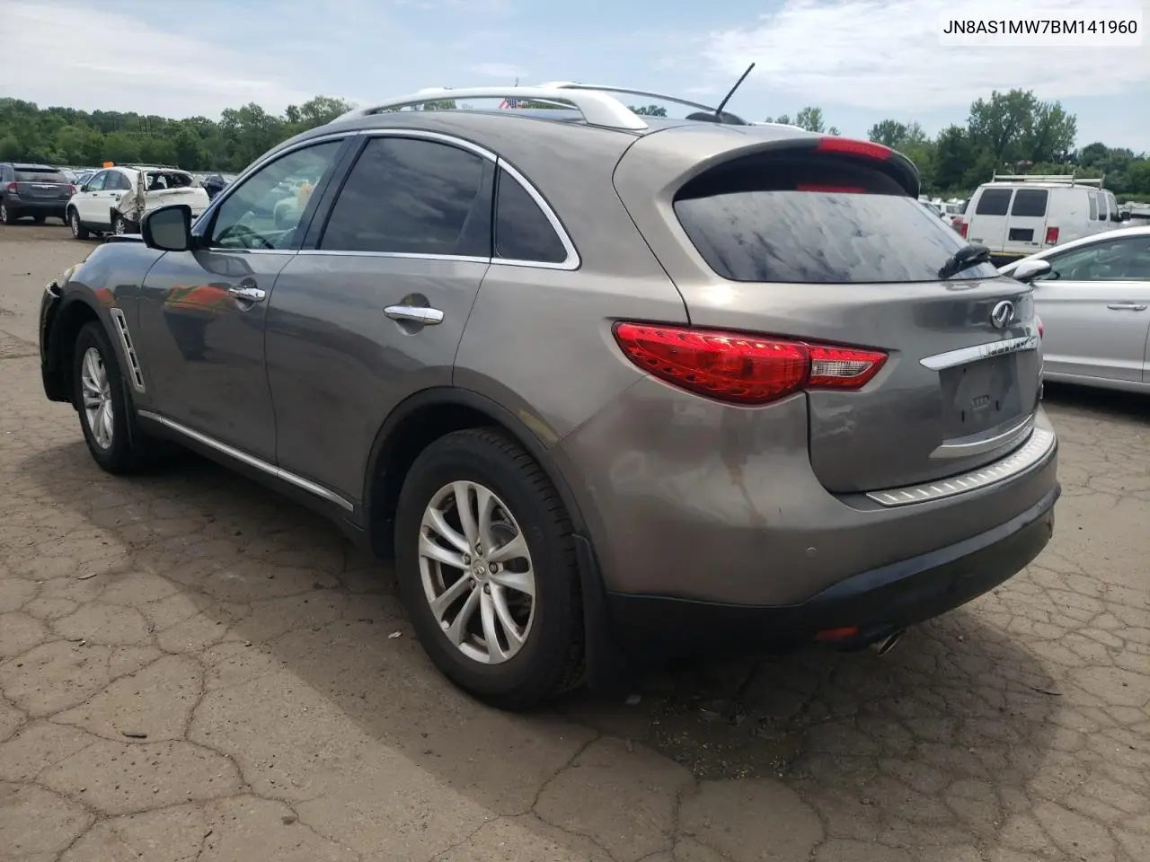2011 Infiniti Fx35 VIN: JN8AS1MW7BM141960 Lot: 62427005