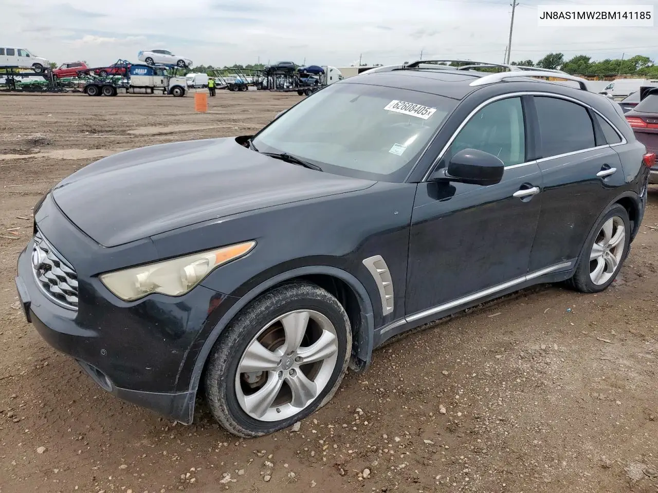 2011 Infiniti Fx35 VIN: JN8AS1MW2BM141185 Lot: 62608405