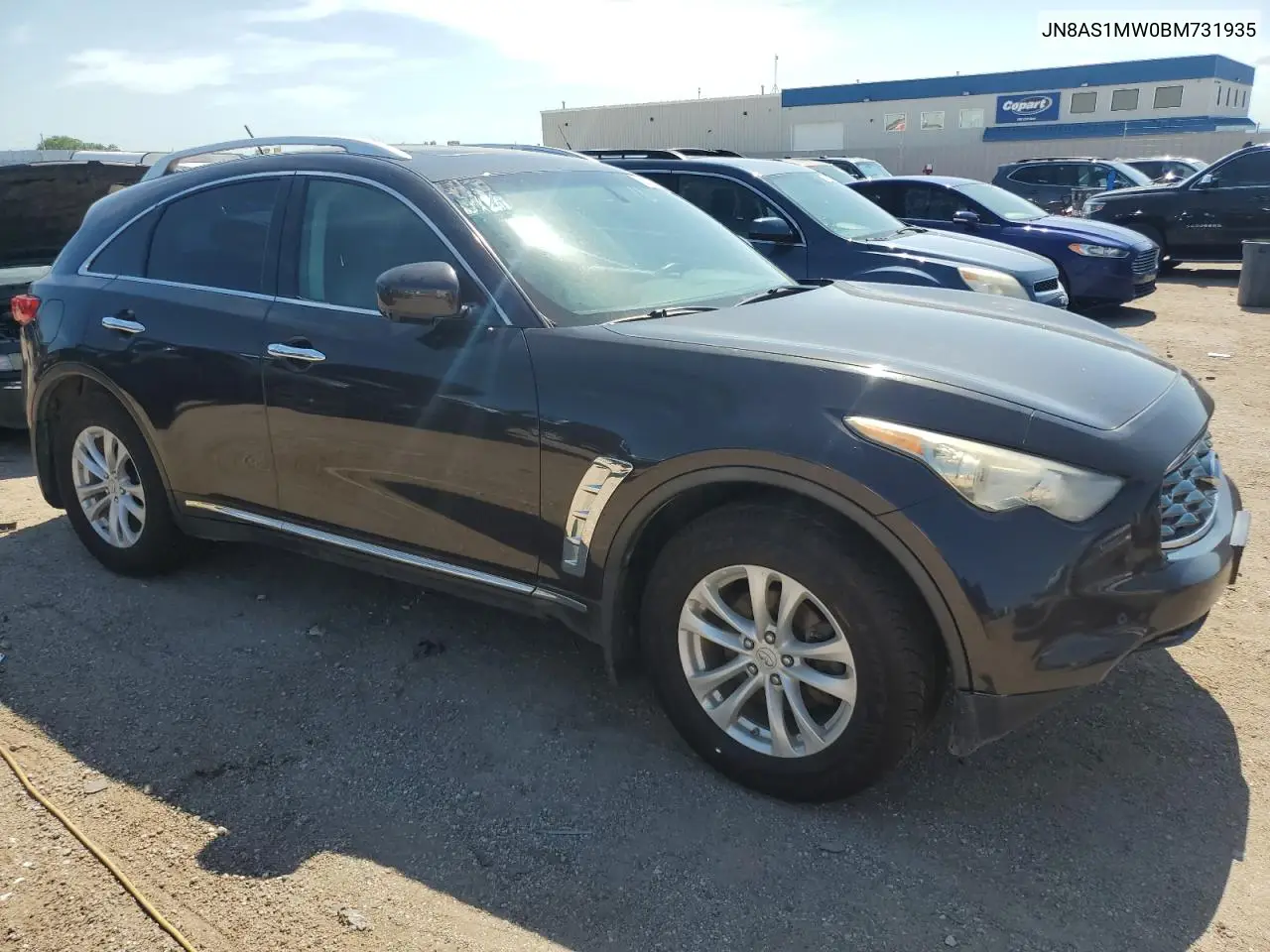 2011 Infiniti Fx35 VIN: JN8AS1MW0BM731935 Lot: 62683255