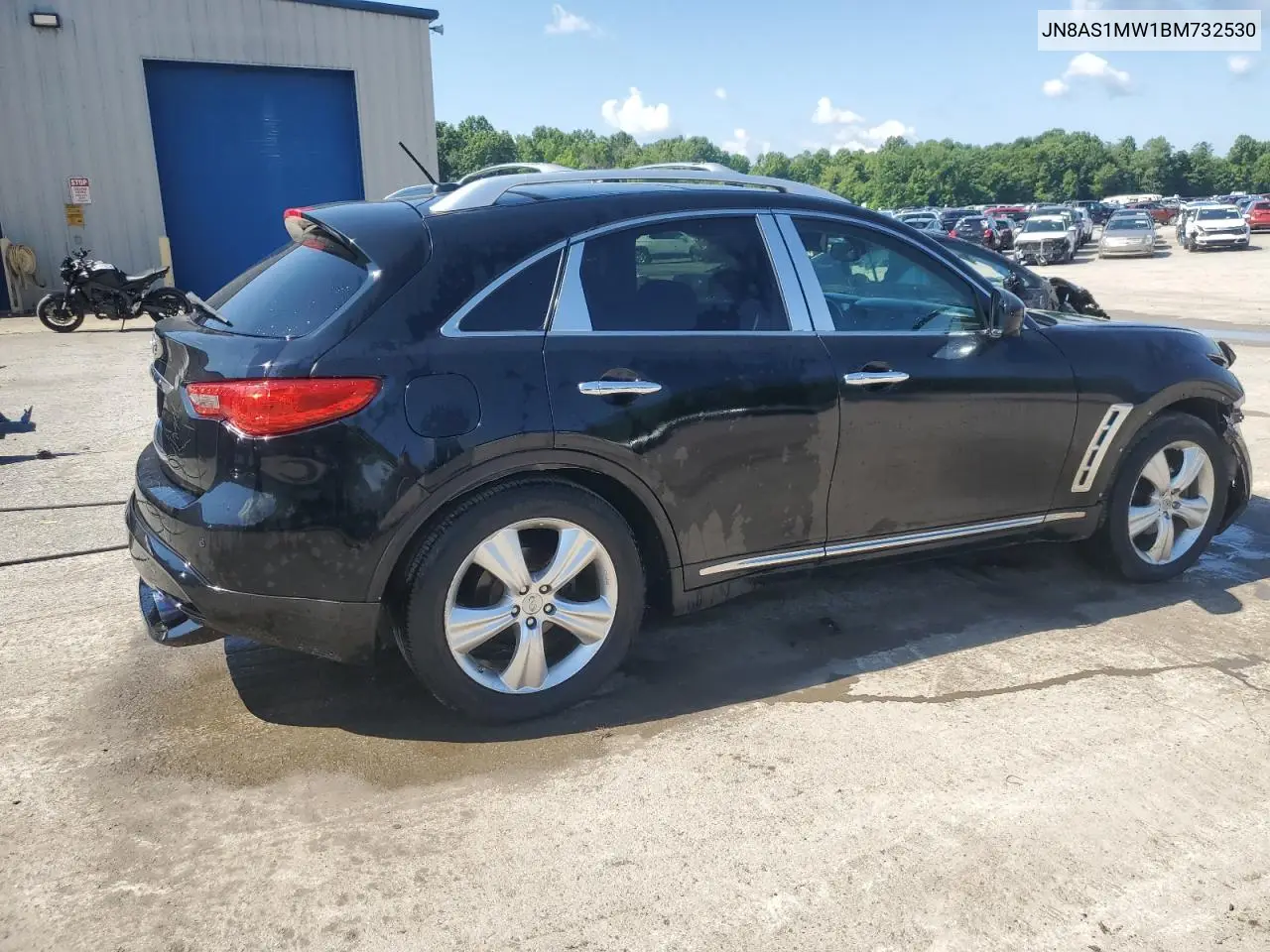2011 Infiniti Fx35 VIN: JN8AS1MW1BM732530 Lot: 62831625