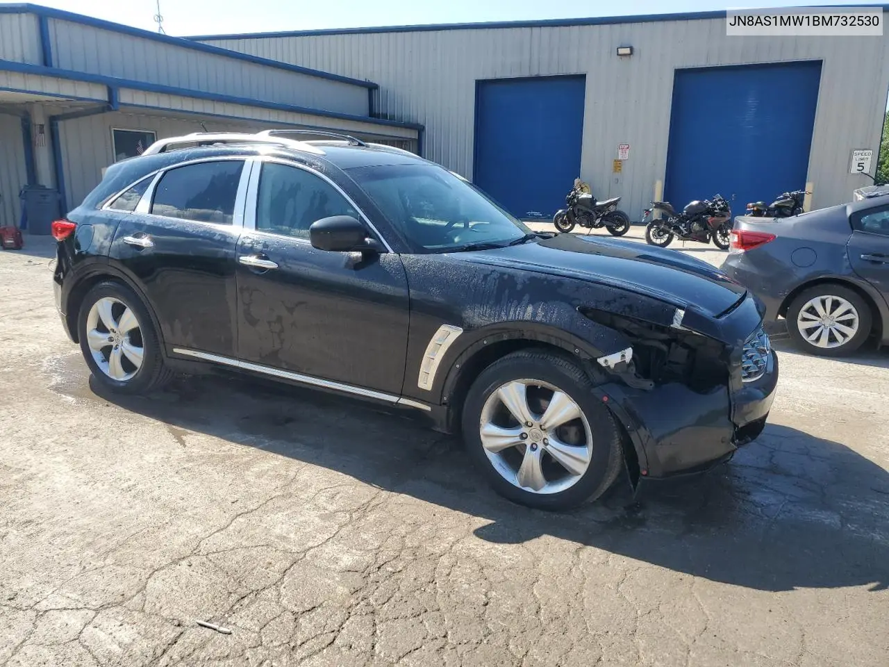 2011 Infiniti Fx35 VIN: JN8AS1MW1BM732530 Lot: 62831625
