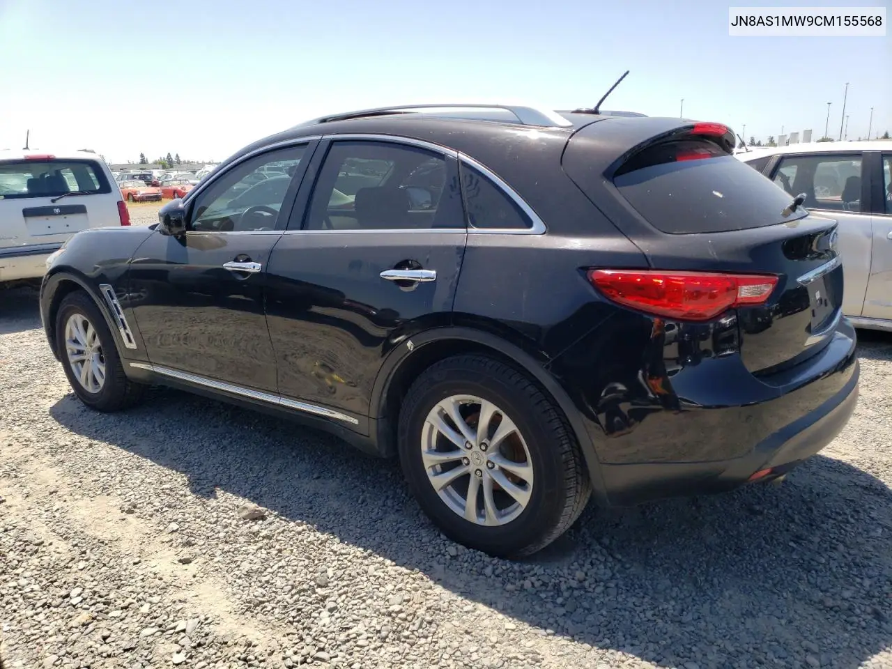 2012 Infiniti Fx35 VIN: JN8AS1MW9CM155568 Lot: 55037355