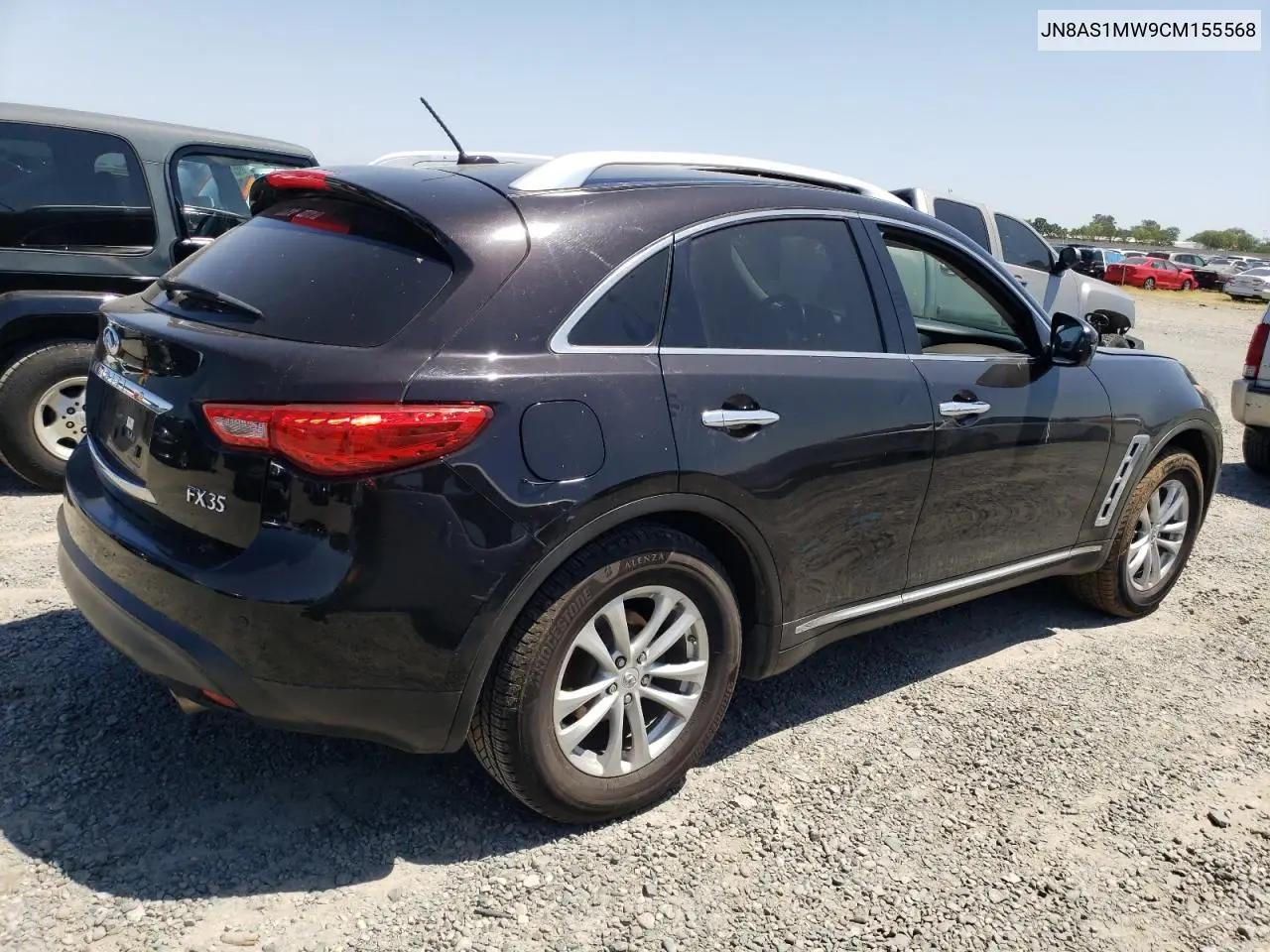 2012 Infiniti Fx35 VIN: JN8AS1MW9CM155568 Lot: 55037355