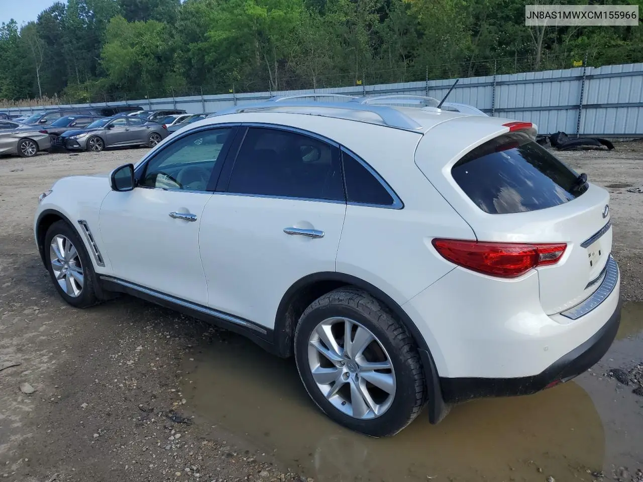 2012 Infiniti Fx35 VIN: JN8AS1MWXCM155966 Lot: 55132465