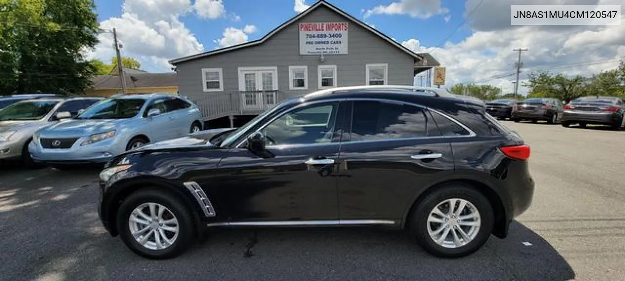 2012 Infiniti Fx35 VIN: JN8AS1MU4CM120547 Lot: 55294862