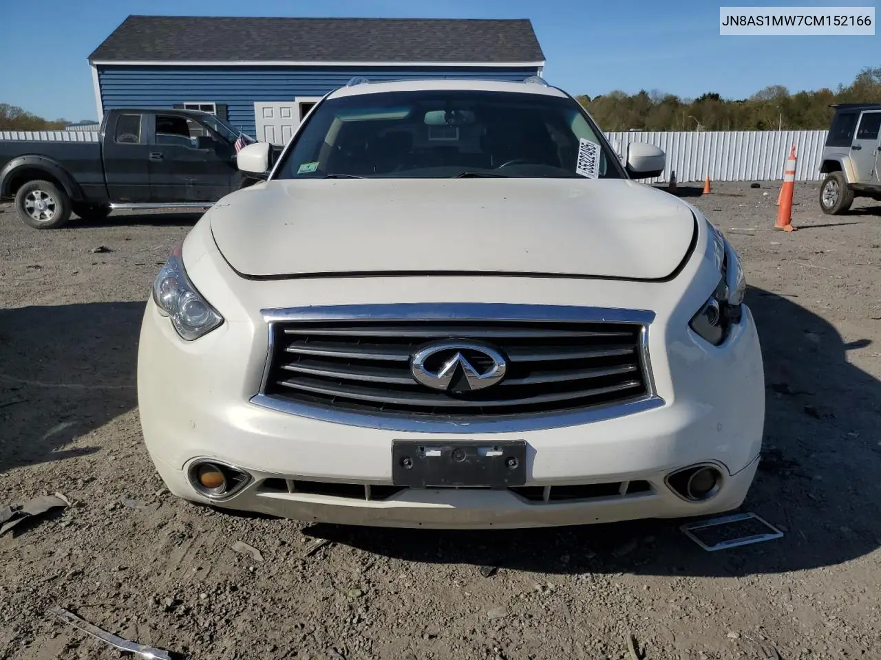 2012 Infiniti Fx35 VIN: JN8AS1MW7CM152166 Lot: 55322495