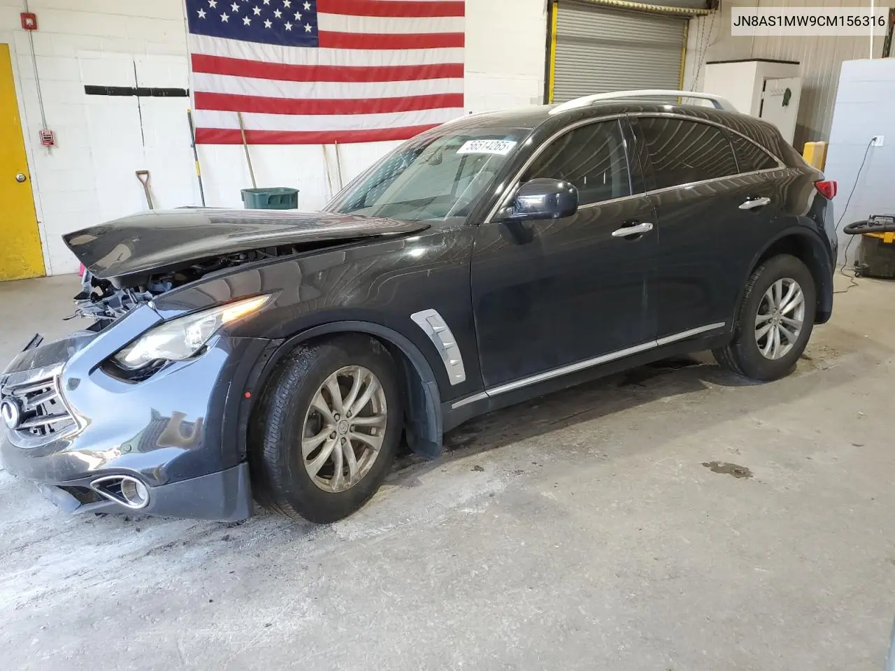 2012 Infiniti Fx35 VIN: JN8AS1MW9CM156316 Lot: 56514265