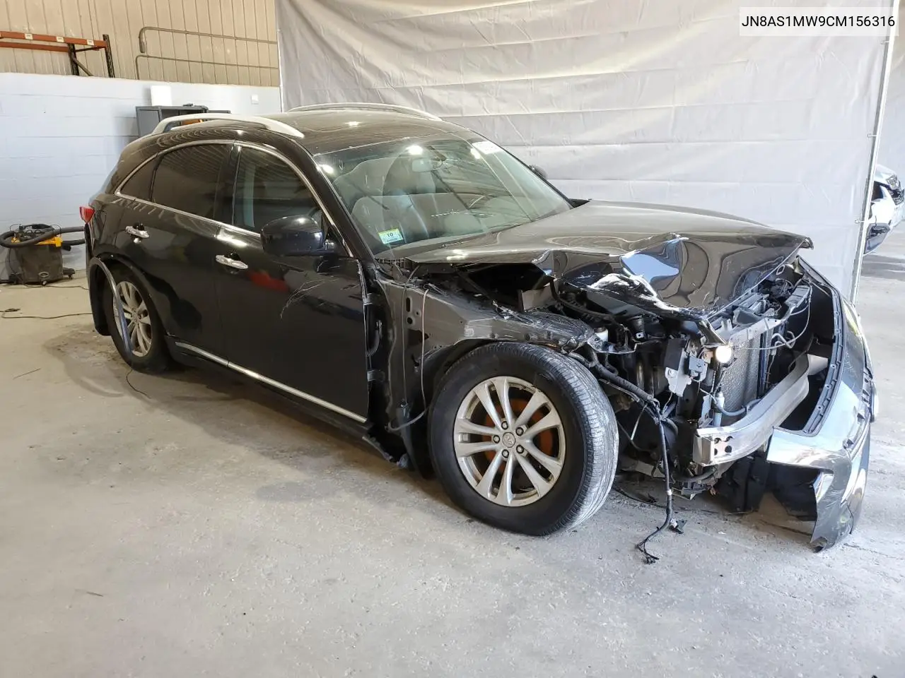 2012 Infiniti Fx35 VIN: JN8AS1MW9CM156316 Lot: 56514265