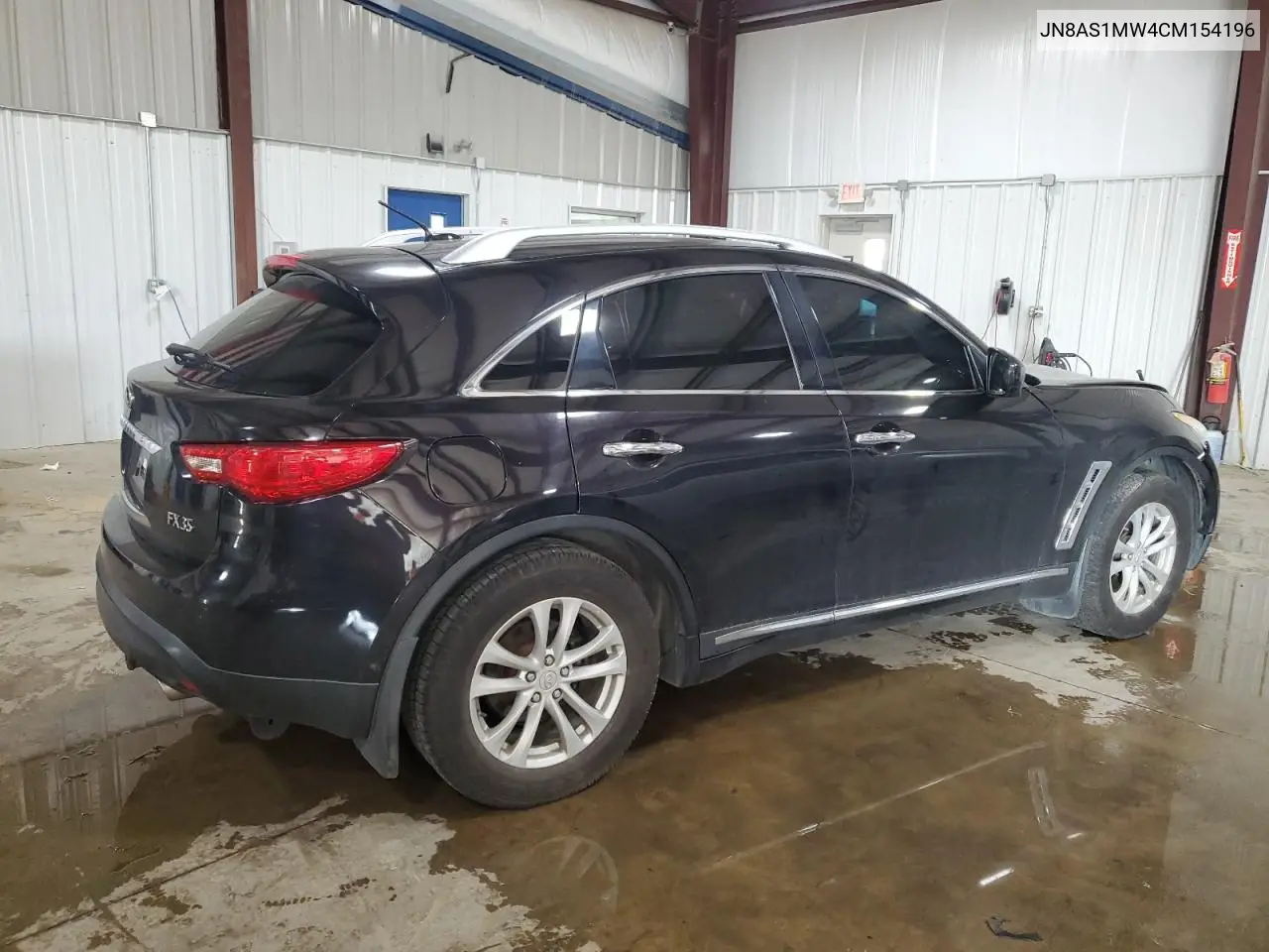 2012 Infiniti Fx35 VIN: JN8AS1MW4CM154196 Lot: 59317045