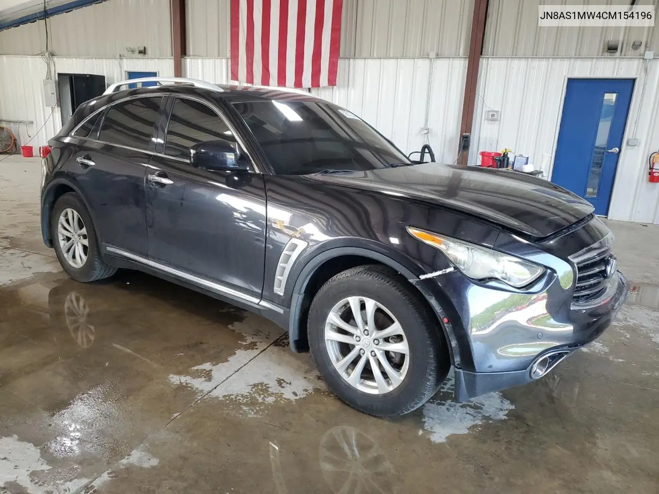 2012 Infiniti Fx35 VIN: JN8AS1MW4CM154196 Lot: 59317045