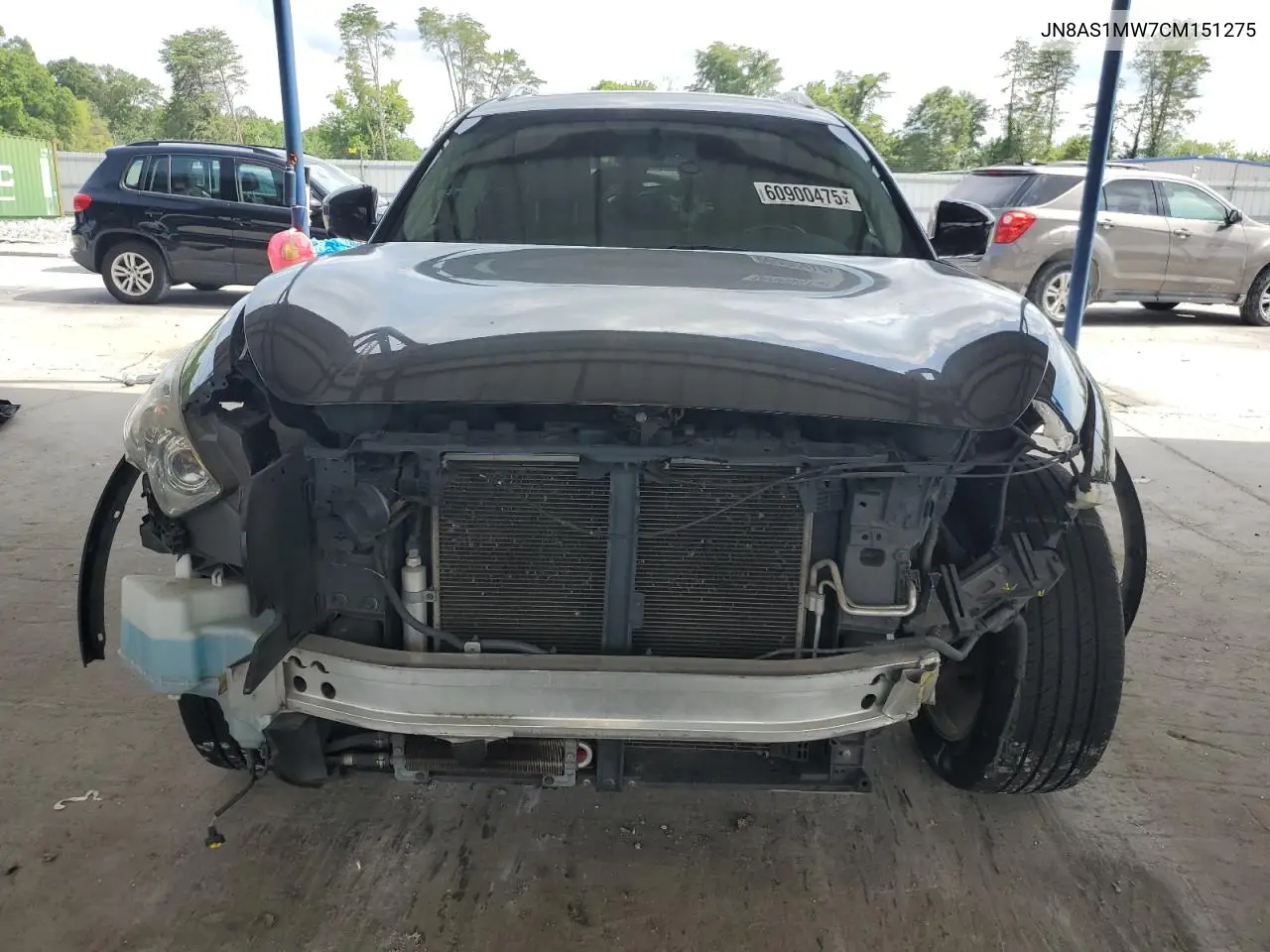 2012 Infiniti Fx35 VIN: JN8AS1MW7CM151275 Lot: 60900475