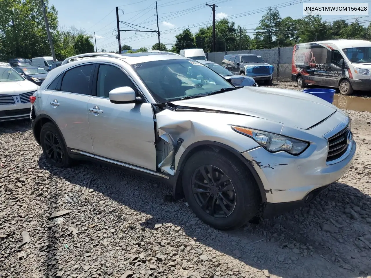 2012 Infiniti Fx35 VIN: JN8AS1MW9CM156428 Lot: 61918745