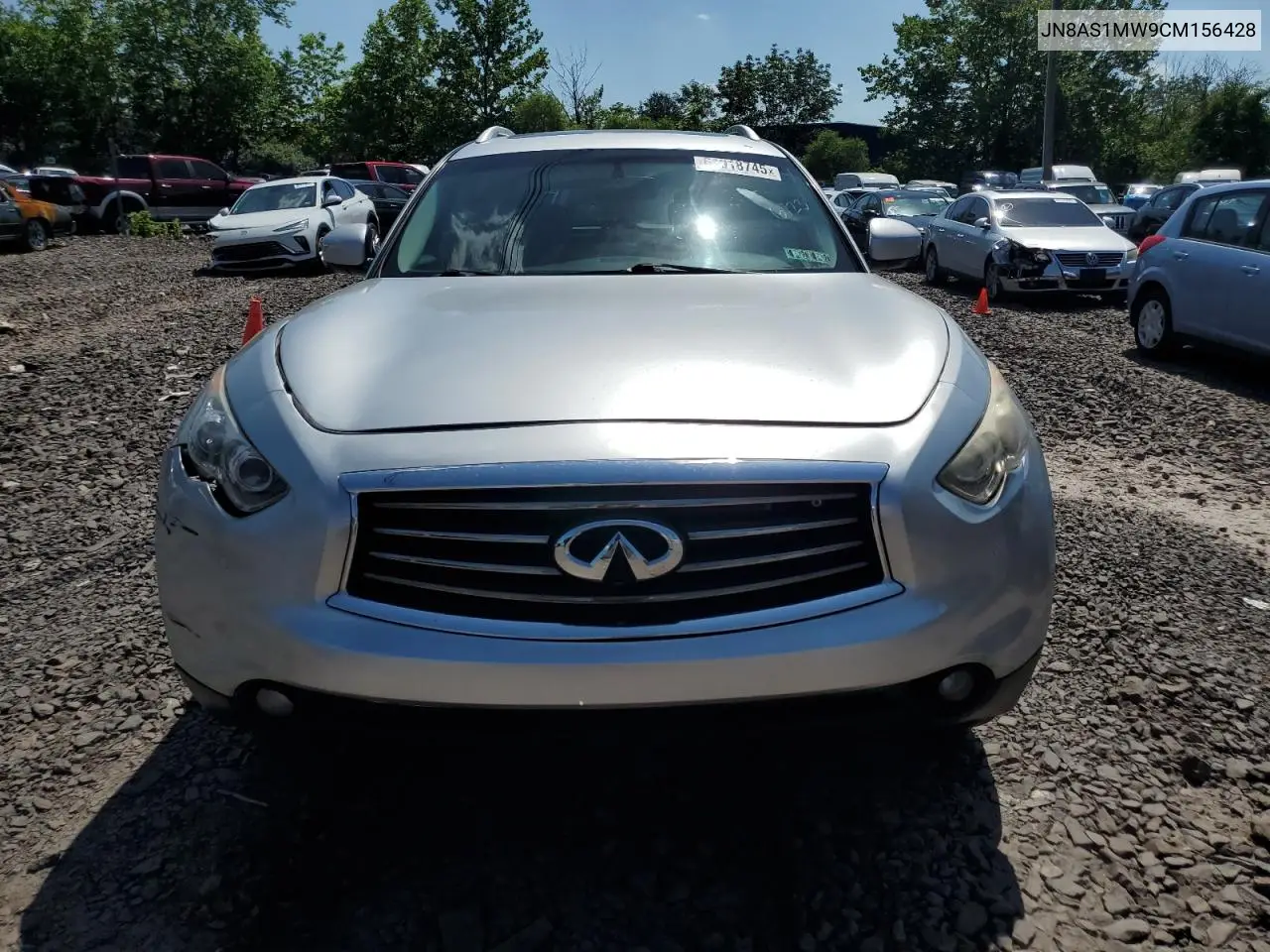 2012 Infiniti Fx35 VIN: JN8AS1MW9CM156428 Lot: 61918745