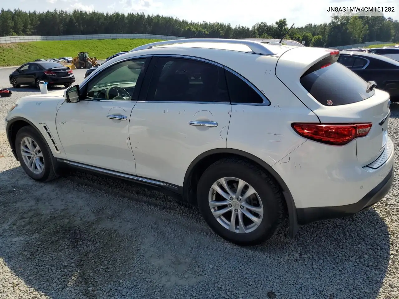 2012 Infiniti Fx35 VIN: JN8AS1MW4CM151282 Lot: 62076375