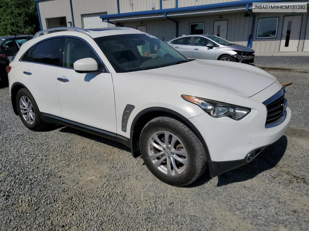 2012 Infiniti Fx35 VIN: JN8AS1MW4CM151282 Lot: 62076375