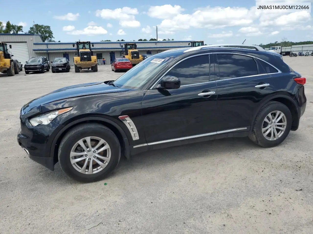 2012 Infiniti Fx35 VIN: JN8AS1MU0CM122666 Lot: 65888185
