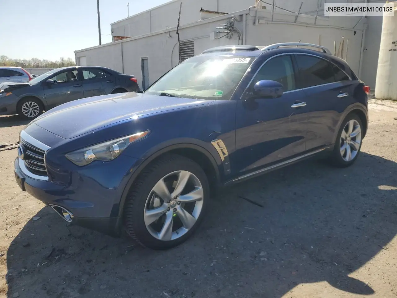 2013 Infiniti Fx50 VIN: JN8BS1MW4DM100158 Lot: 52123965