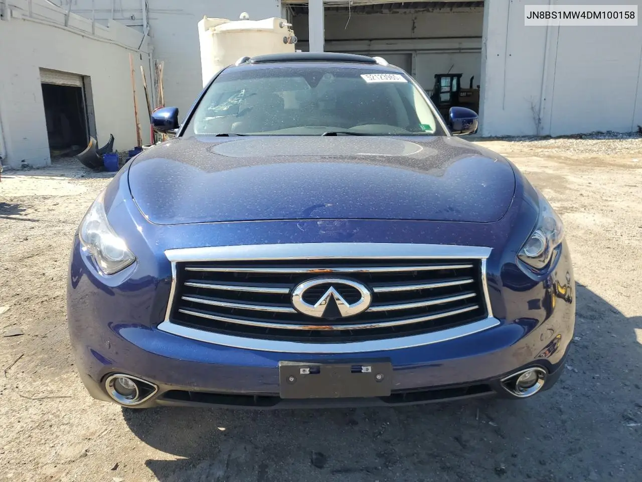 2013 Infiniti Fx50 VIN: JN8BS1MW4DM100158 Lot: 52123965