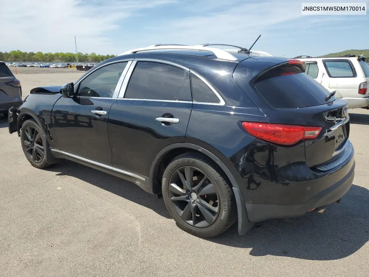 2013 Infiniti Fx37 VIN: JN8CS1MW5DM170014 Lot: 56195905