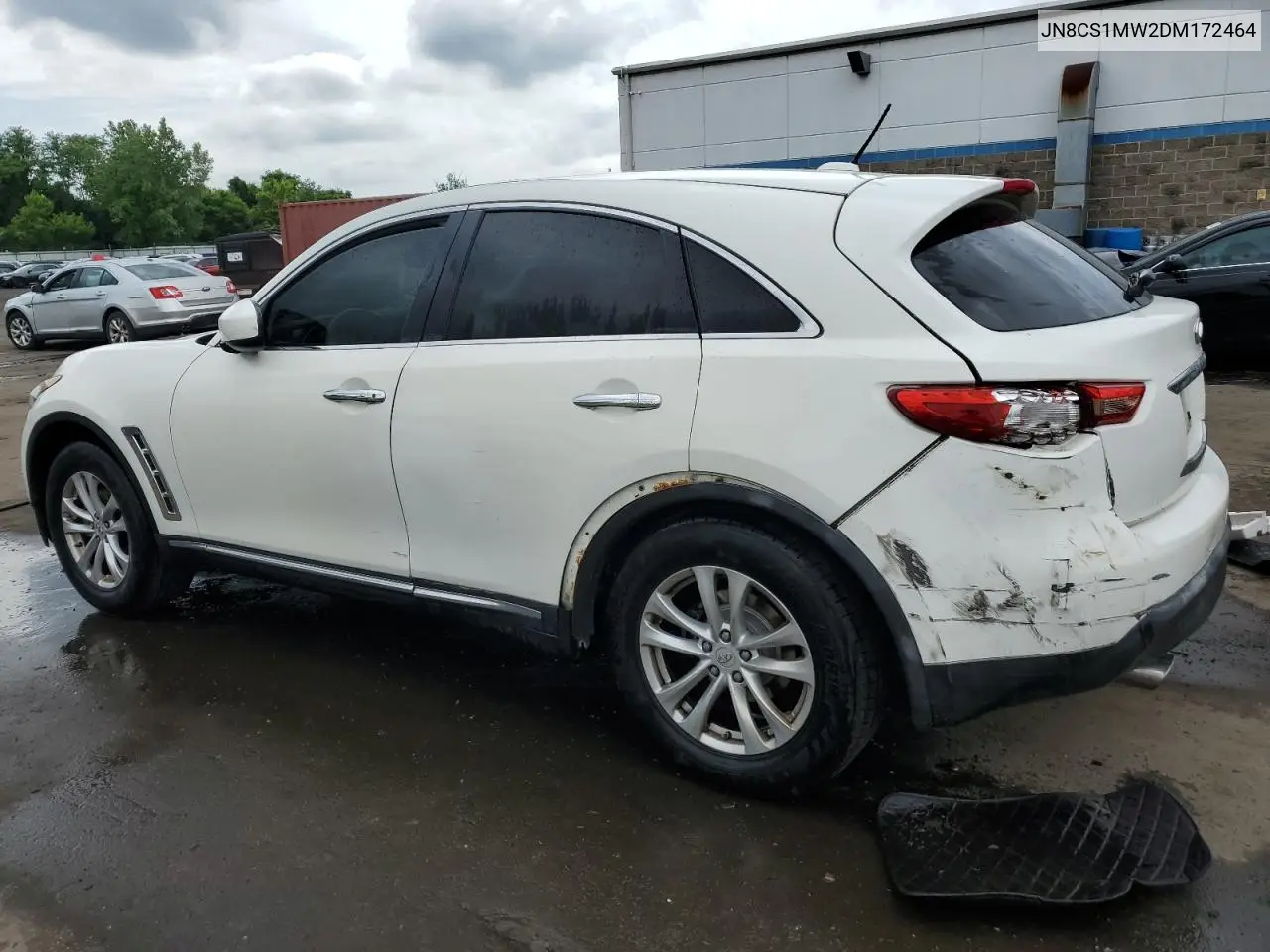 2013 Infiniti Fx37 VIN: JN8CS1MW2DM172464 Lot: 59225535