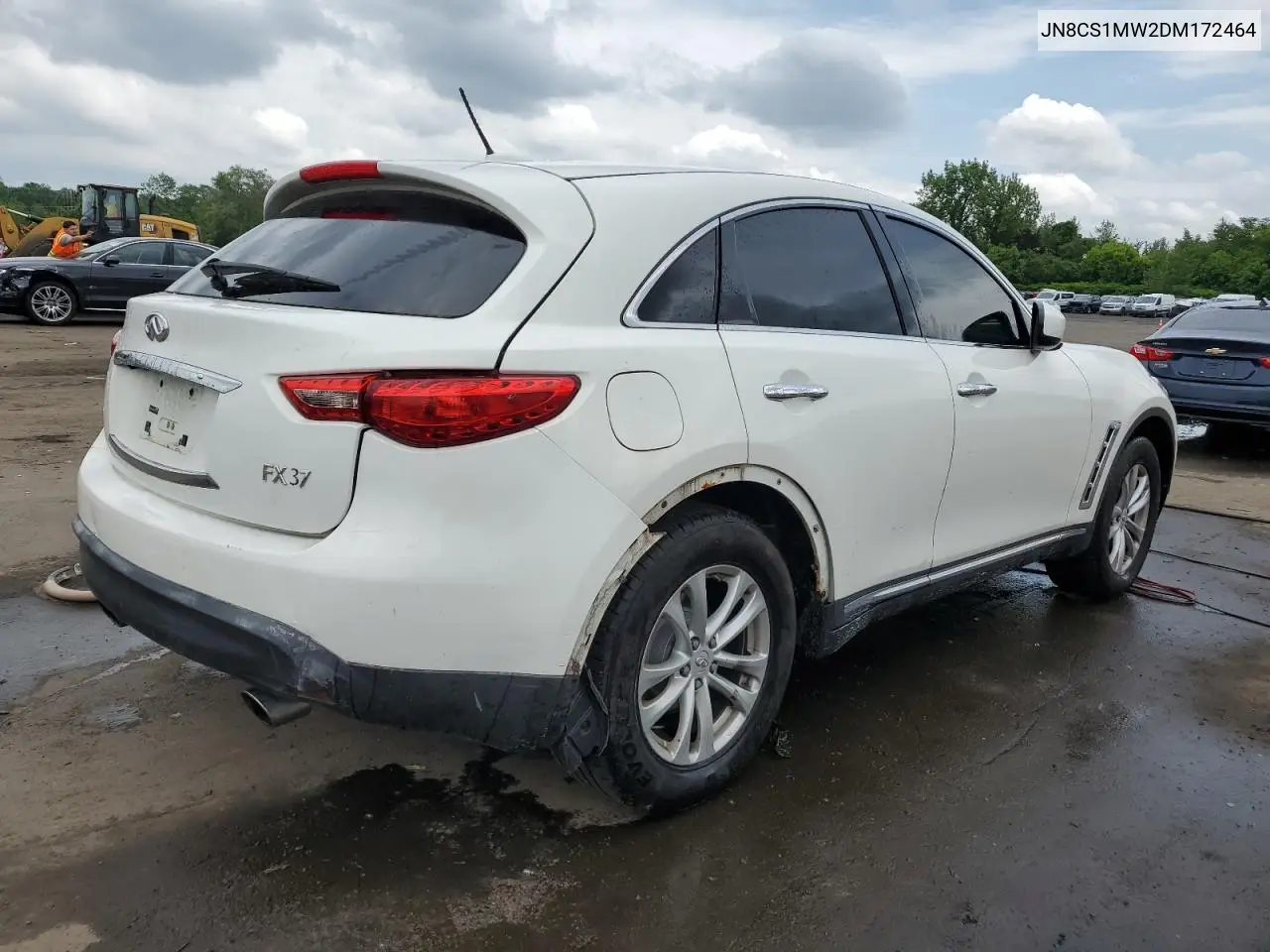 2013 Infiniti Fx37 VIN: JN8CS1MW2DM172464 Lot: 59225535