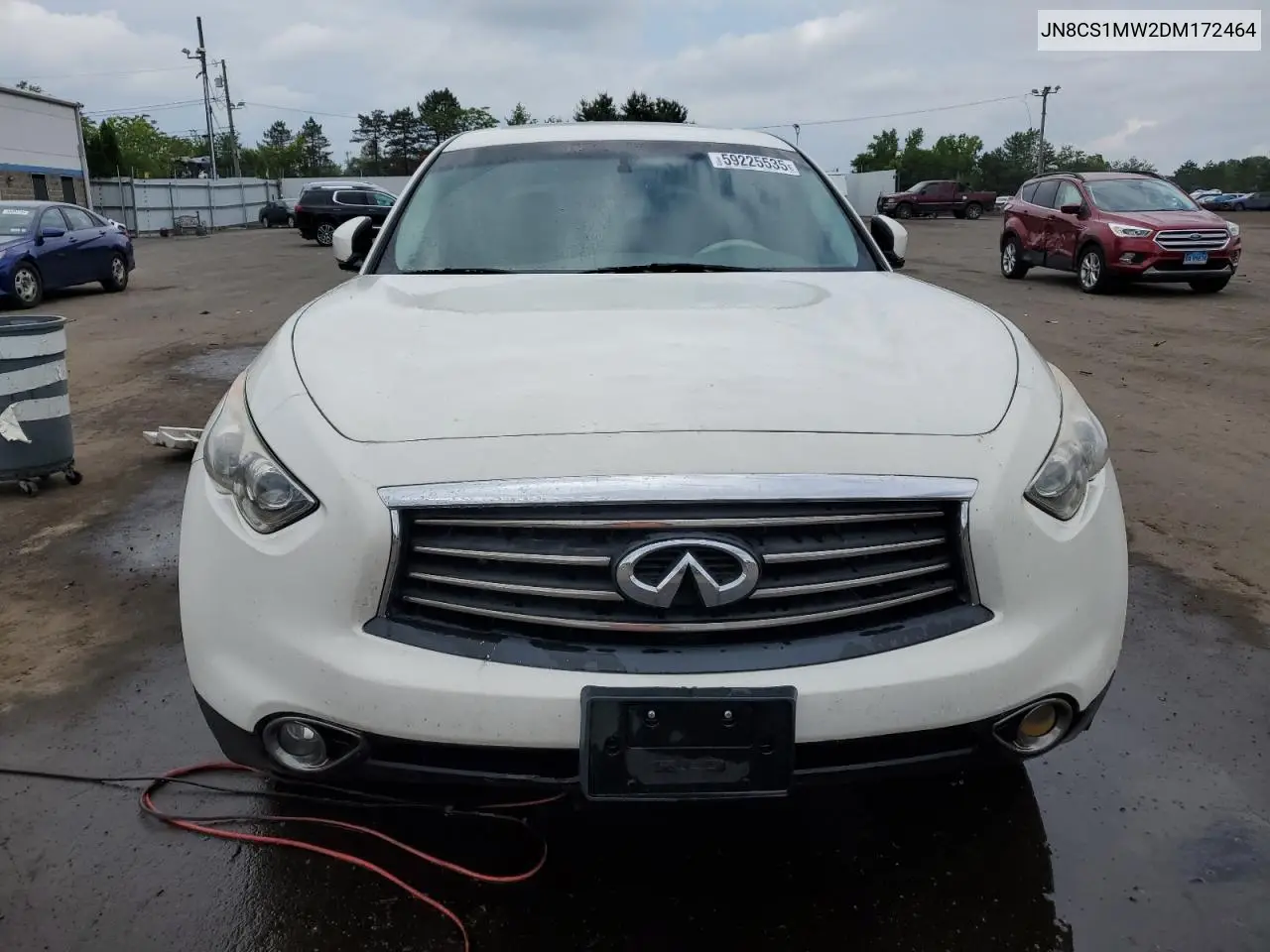 2013 Infiniti Fx37 VIN: JN8CS1MW2DM172464 Lot: 59225535