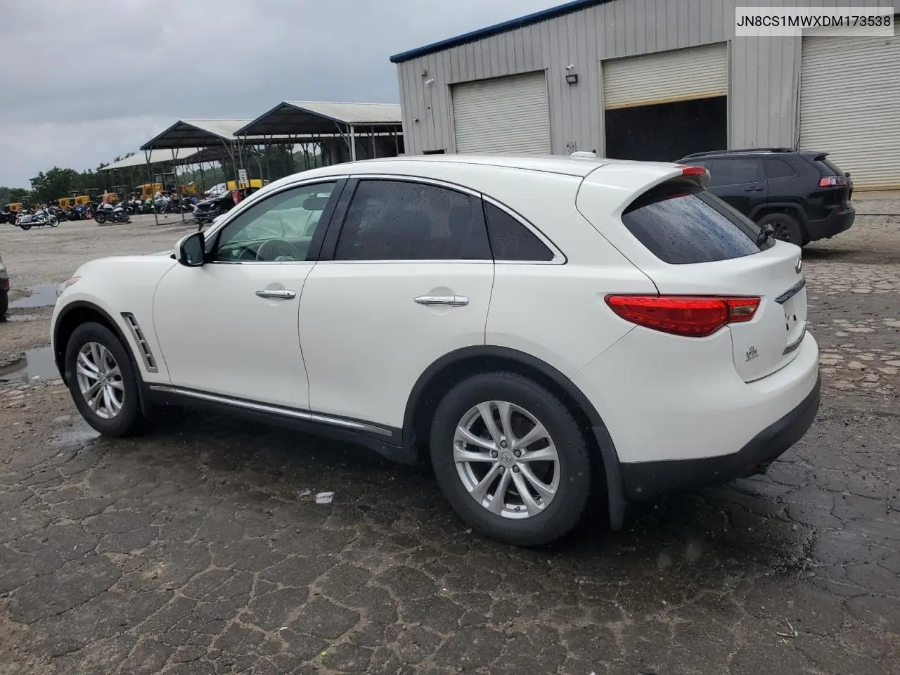 2013 Infiniti Fx37 VIN: JN8CS1MWXDM173538 Lot: 59340875