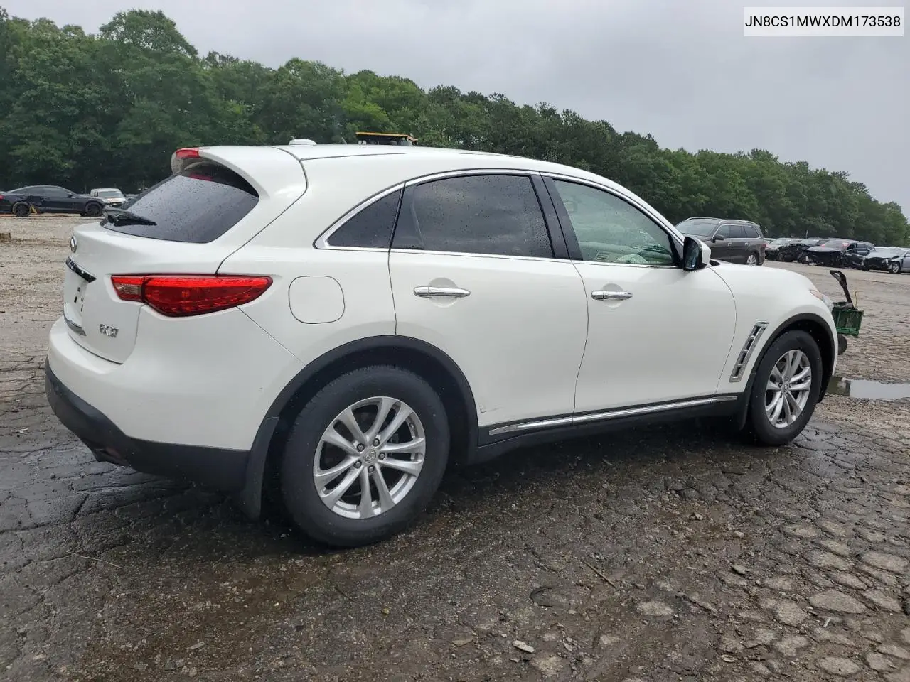 2013 Infiniti Fx37 VIN: JN8CS1MWXDM173538 Lot: 59340875