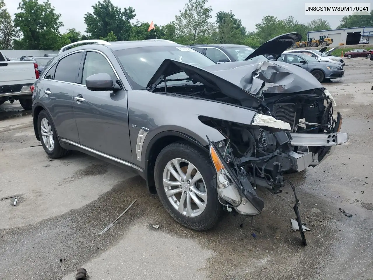 2013 Infiniti Fx37 VIN: JN8CS1MW8DM170041 Lot: 59772065