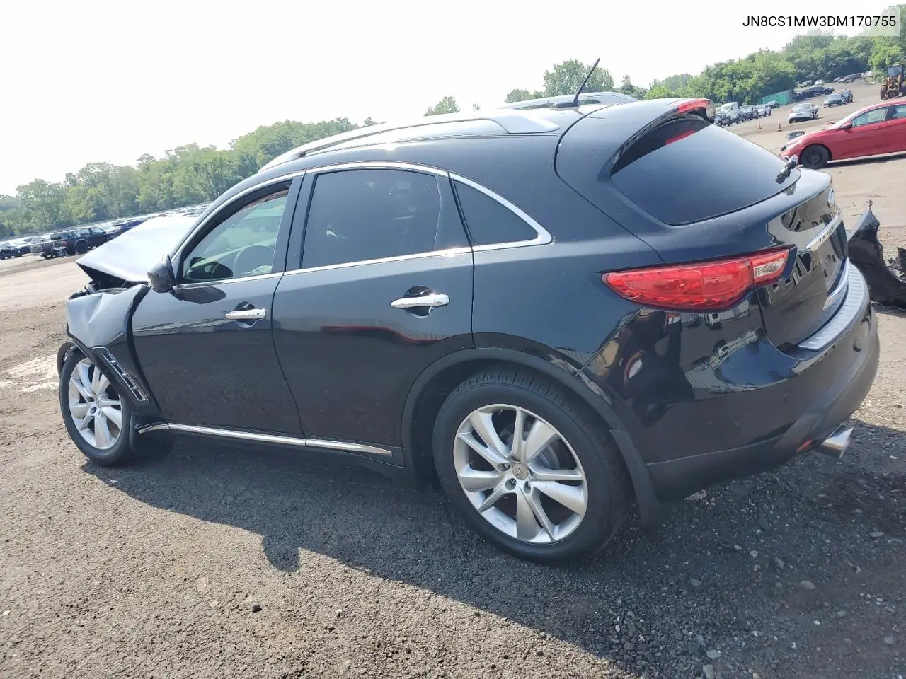 2013 Infiniti Fx37 VIN: JN8CS1MW3DM170755 Lot: 61938535
