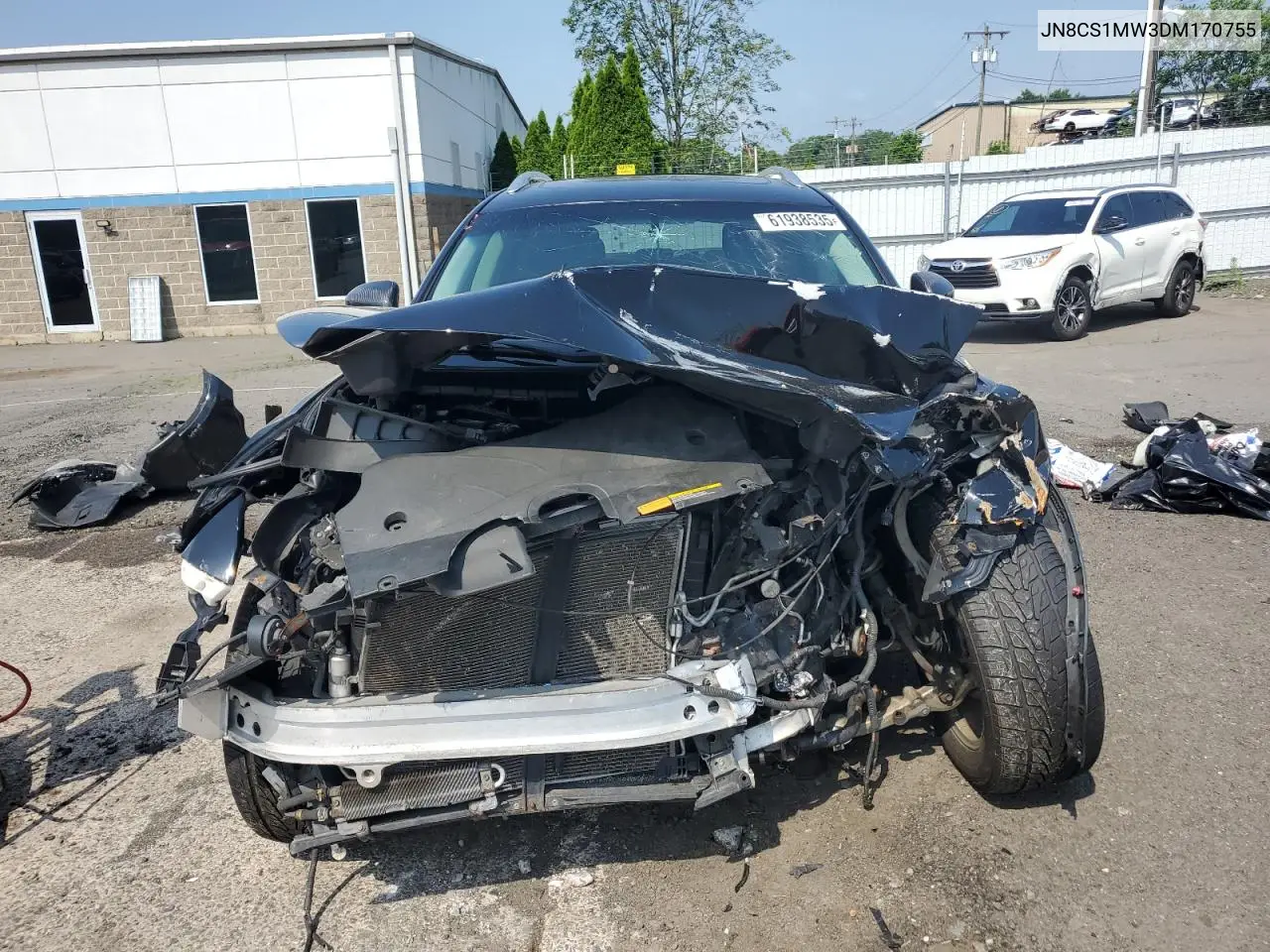 2013 Infiniti Fx37 VIN: JN8CS1MW3DM170755 Lot: 61938535