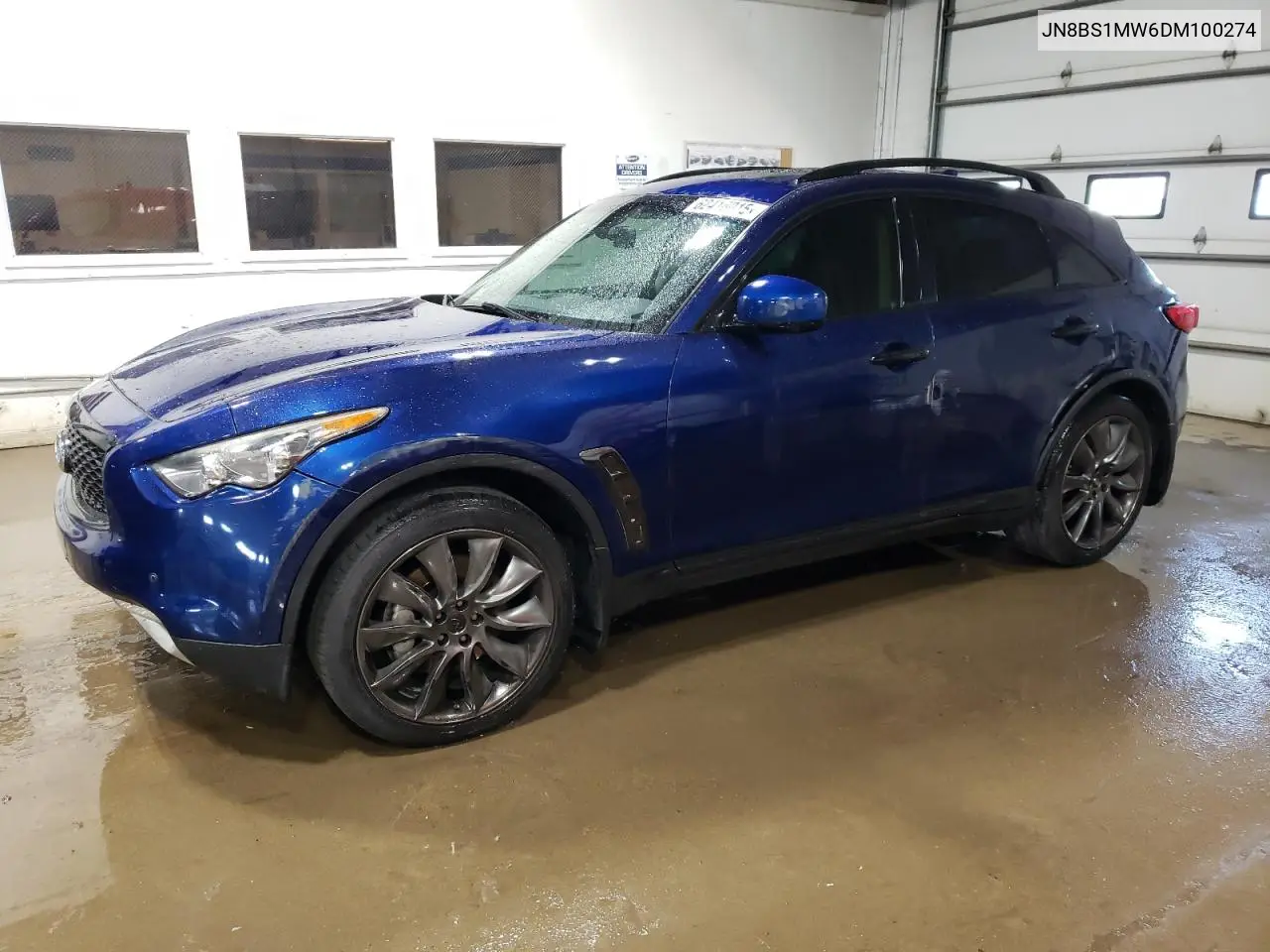 2013 Infiniti Fx50 VIN: JN8BS1MW6DM100274 Lot: 62416015
