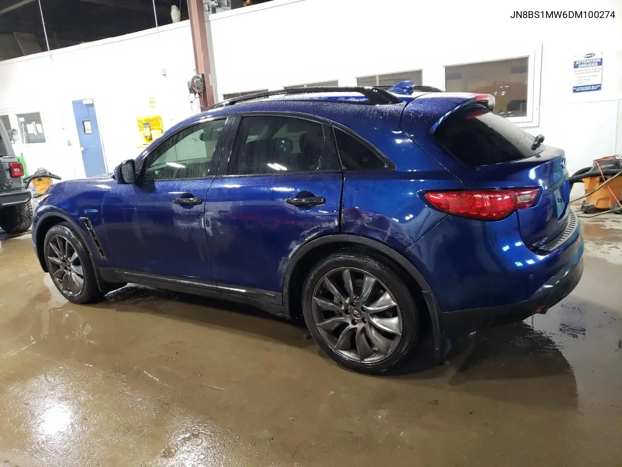2013 Infiniti Fx50 VIN: JN8BS1MW6DM100274 Lot: 62416015
