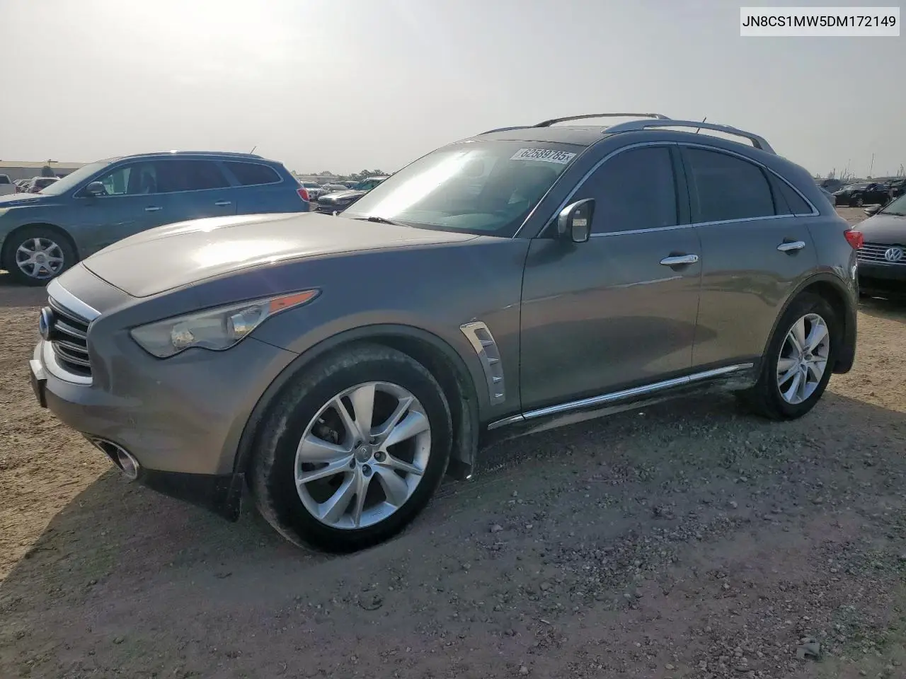 2013 Infiniti Fx37 VIN: JN8CS1MW5DM172149 Lot: 62589785