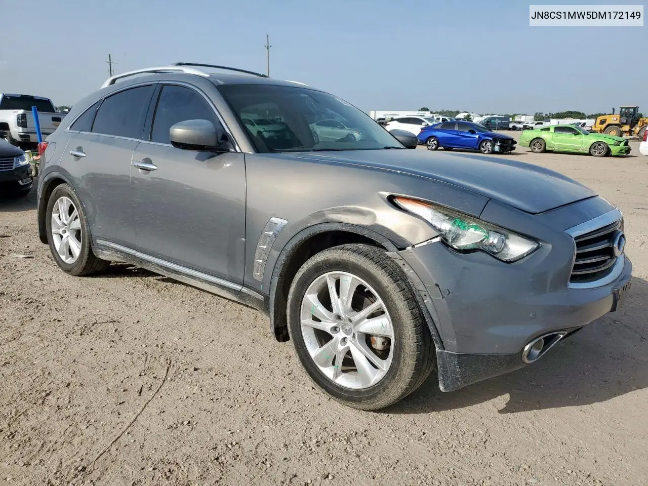 2013 Infiniti Fx37 VIN: JN8CS1MW5DM172149 Lot: 62589785