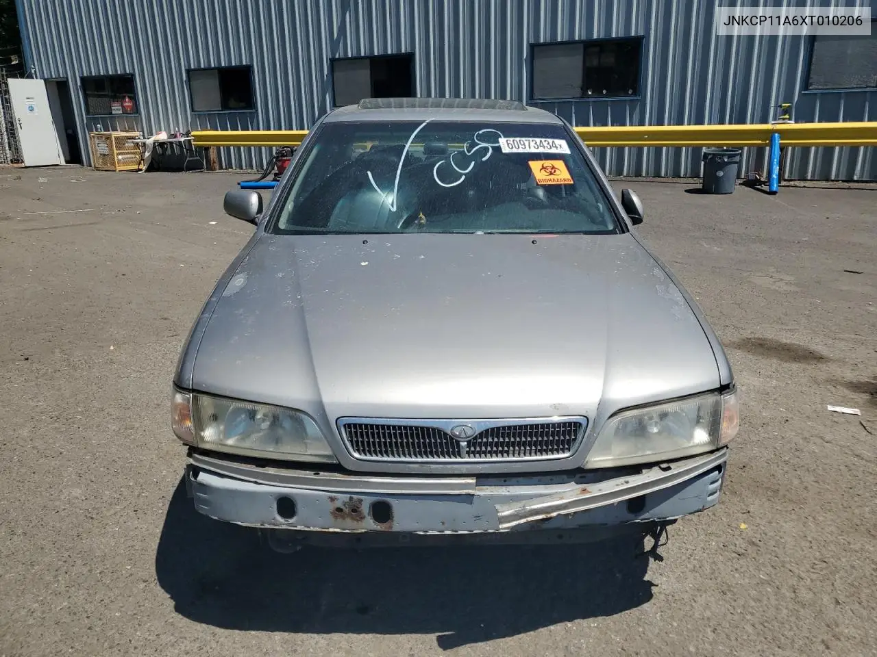 1999 Infiniti G20 VIN: JNKCP11A6XT010206 Lot: 55093285