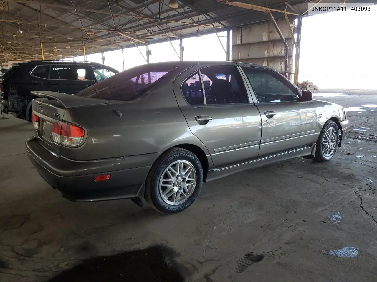2001 Infiniti G20 VIN: JNKCP11A11T403098 Lot: 53855605