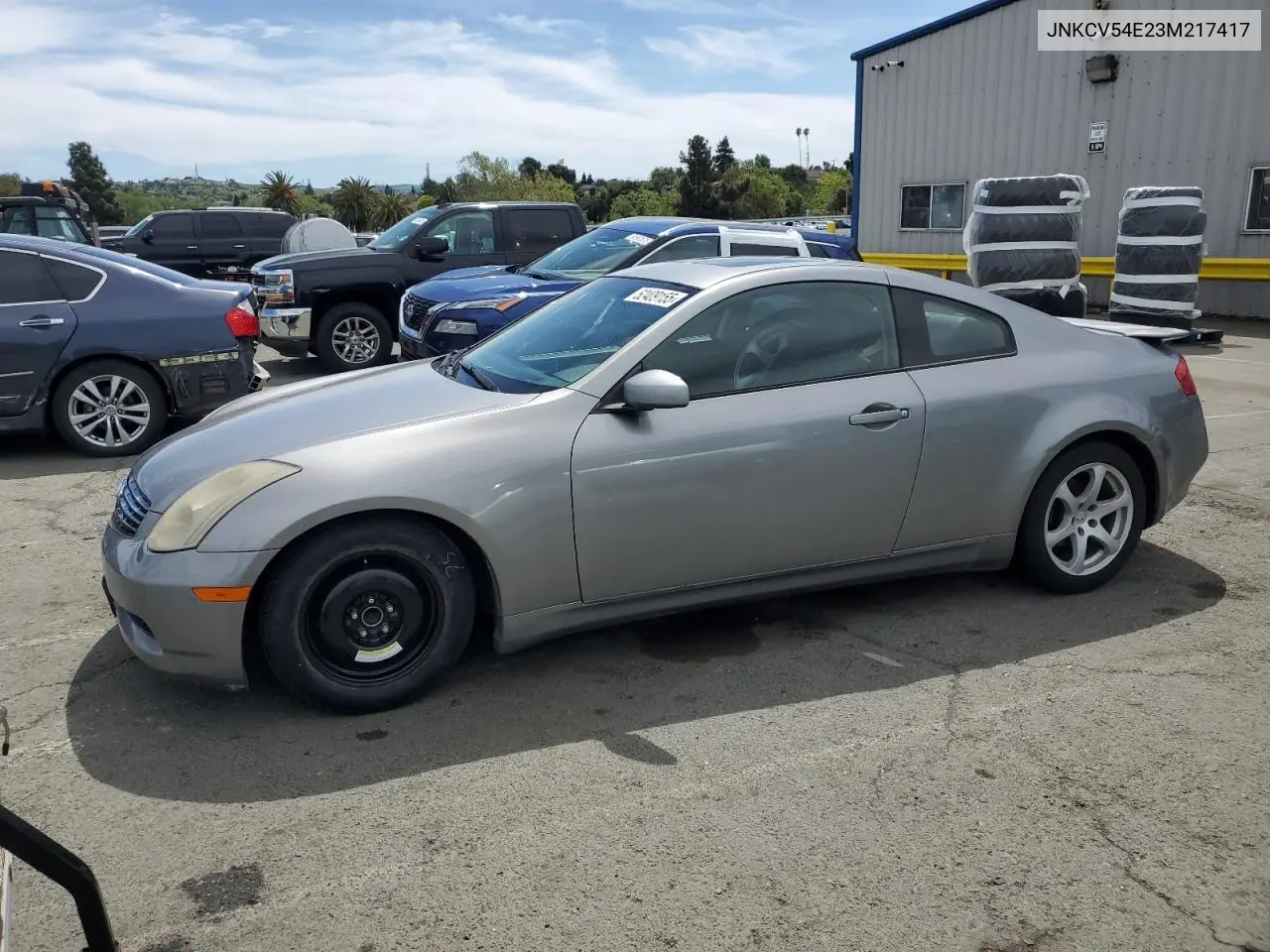 2003 Infiniti G35 VIN: JNKCV54E23M217417 Lot: 52409155