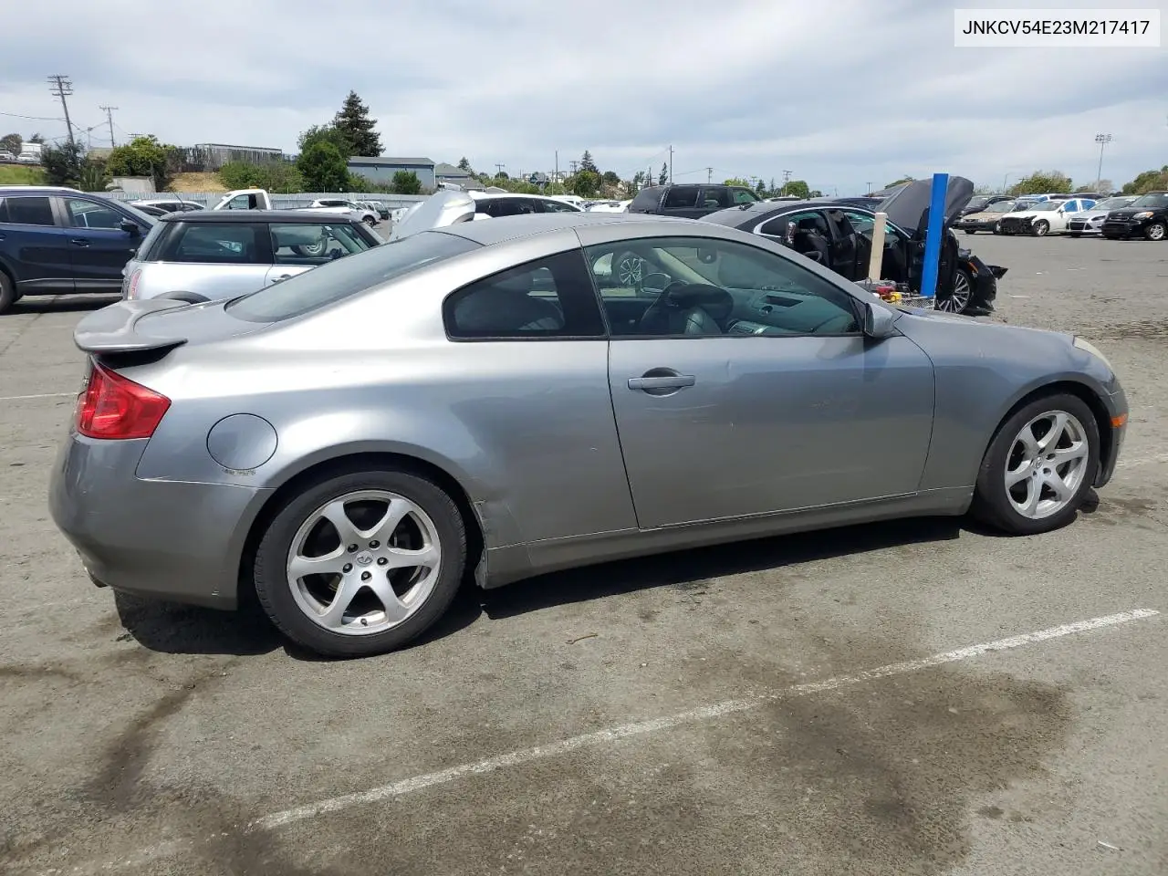 2003 Infiniti G35 VIN: JNKCV54E23M217417 Lot: 52409155