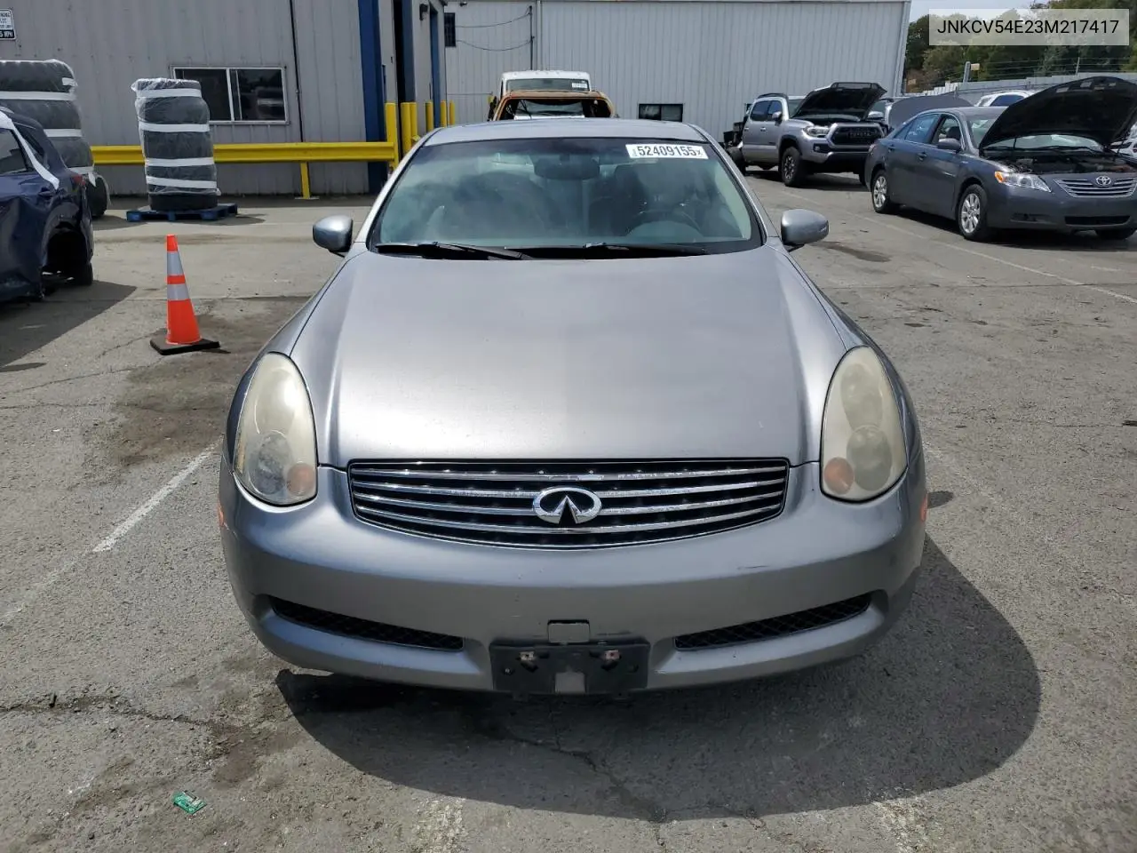 2003 Infiniti G35 VIN: JNKCV54E23M217417 Lot: 52409155