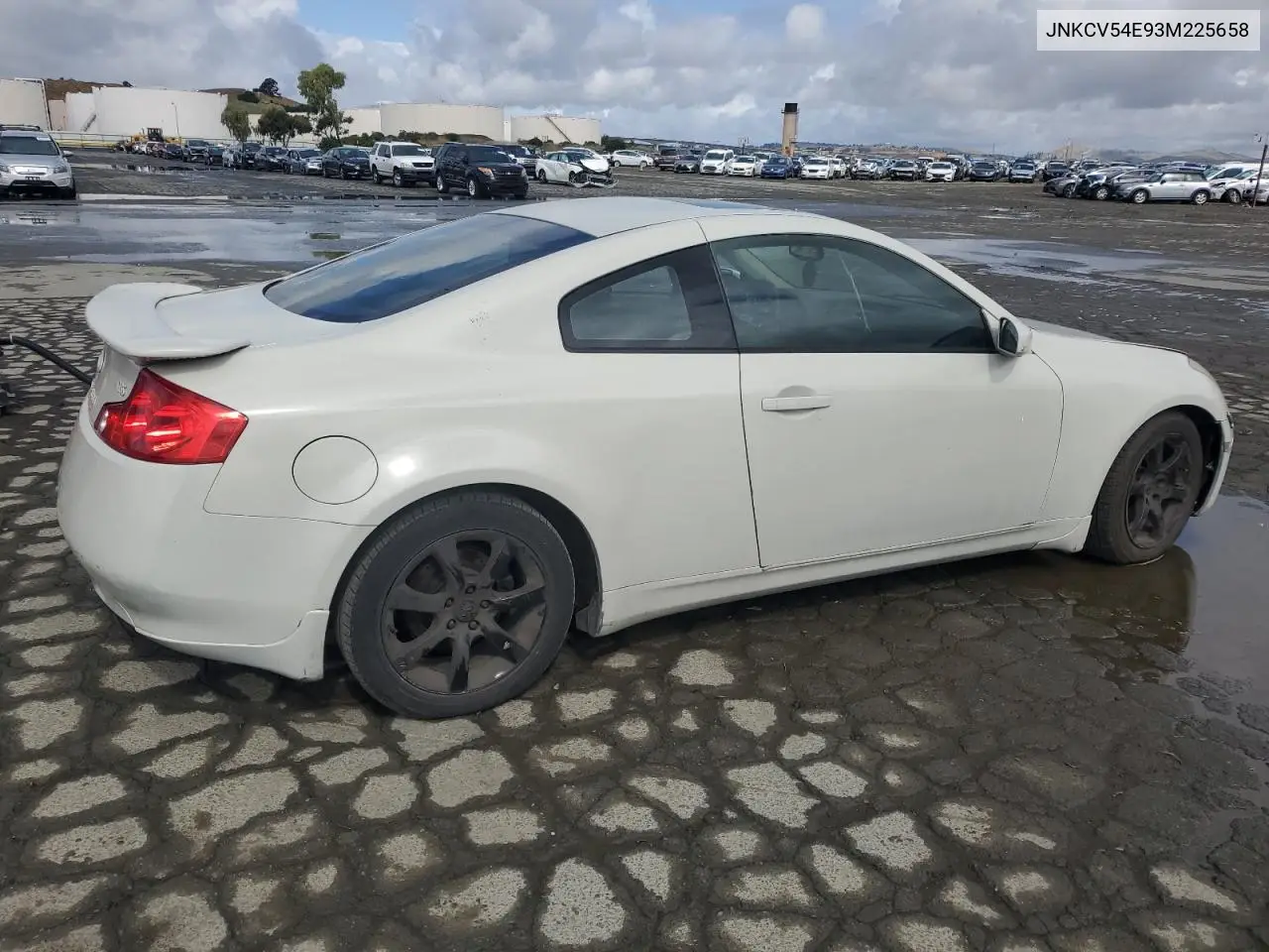 2003 Infiniti G35 VIN: JNKCV54E93M225658 Lot: 56563685