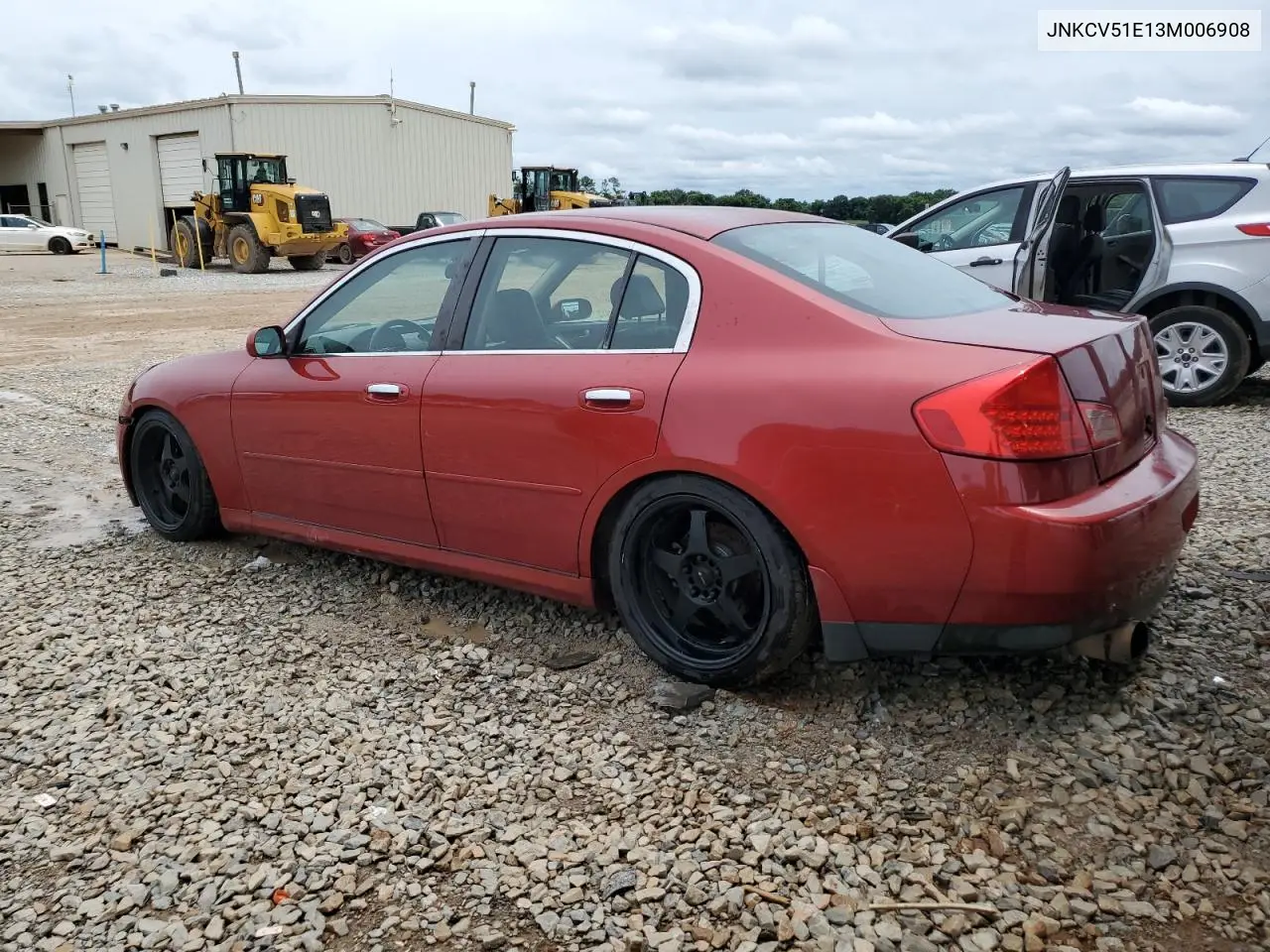 2003 Infiniti G35 VIN: JNKCV51E13M006908 Lot: 61732315